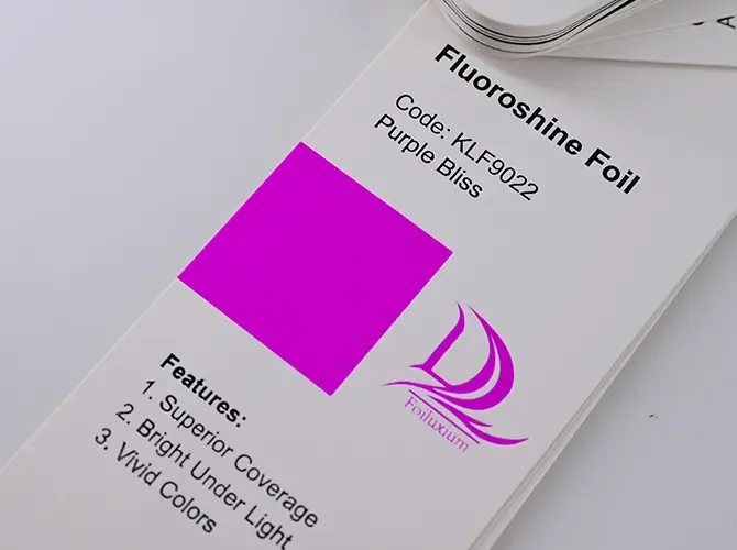 Folha de fluoroshina