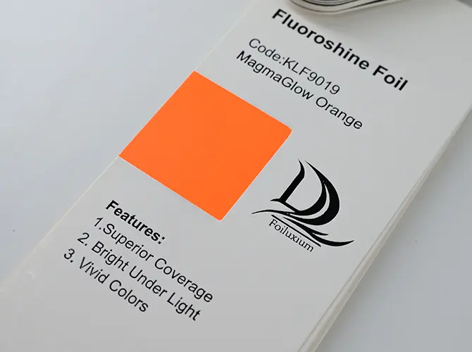 Folha de fluoroshina