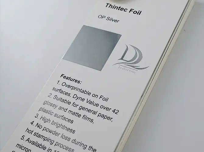 Folha de Thintec